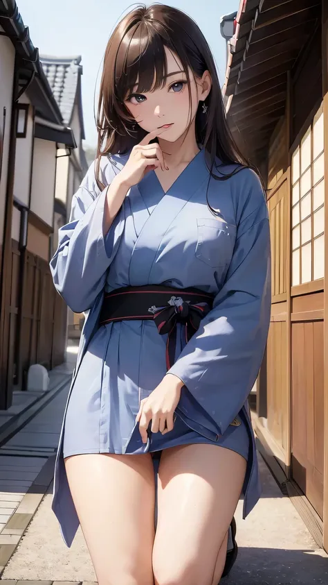 (((masterpiece))),(((High resolution)))、(((8K)))、(((perfect face)))、(((beauty of japan)))、20 years old, (shirt),  look at the camera, thighs, (top quality eyes), (detailed texture), look at the camera