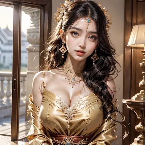 Beautiful Chinese-Indian Female with a Height of 170cm

((Two persons, Female Gender), (Height: 1.7), 
( Vlasiki: 170 centimeters, female), 
Beautiful, elegant, and captivating, this Chinese-Indian female stands tall at a height of 170cm. Her skin is flawl...