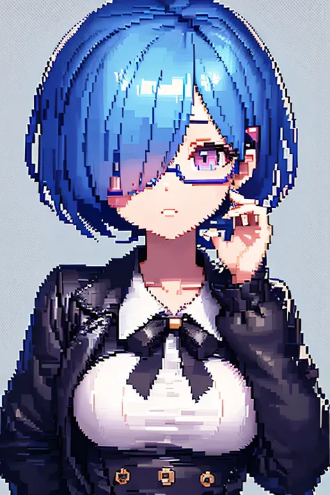 pixel art rem glasses