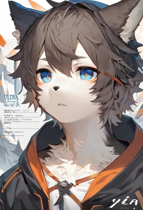 ((masterpiece)), (ultra detailed), (best quality), detailed background, (style of Arknights), (concept art, character sheet),absurdres(highly detailed beautiful face and eyes)perfect anatomy(angelic handsome boy, kemono, )(furry anthro),