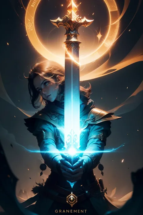 The sword of FOMO, a beacon of hope and prosperity, glows with a mysterious and otherworldly brilliance as it ascends high, granting its wielder the throne as the undisputed king of the meme coins. Its gleaming blade, infused with the power to bring endles...