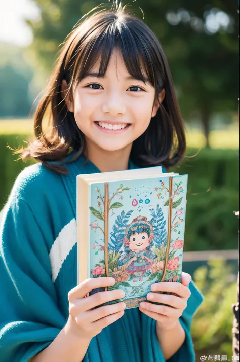 ソファに座って本を持っているSmiling childがいます, Photo album, Children&#39;s books, Picture books for children, Art Cover, Children&#39;s books, Children&#39;s books cover, Official product images,  Advertising images, story book, With Japanese text, cute picture, Medium ...