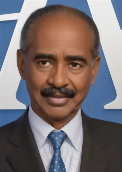 Presidente de Eritrea  , de piel oscura , He is 73 years old,realista Detallado Hd estilo Pixar