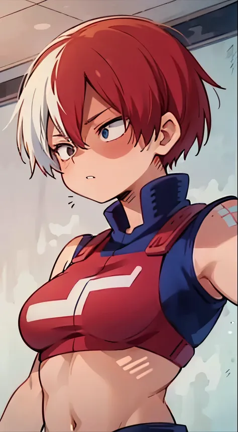 Todoroki Shoto en mujer