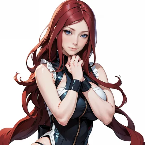 kushina, prostitute, best quality: 1.1, 1 girl, (blue eyes), detailed blue eyes, well-aligned eyes, extremely detailed face, blu...