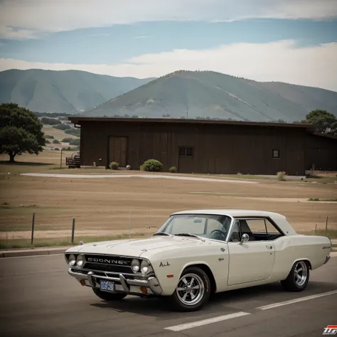 Dodge chalenger rt hardtop 1960 racing design