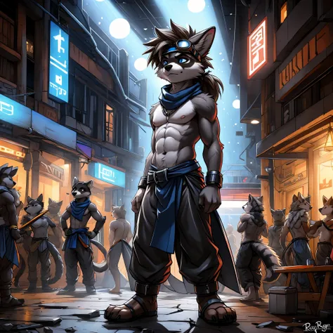 highres, high-quality illustrations, unparalleled masterpiece(movie of life)(furry anthro:1.7)absurd resolution (highly detailed...