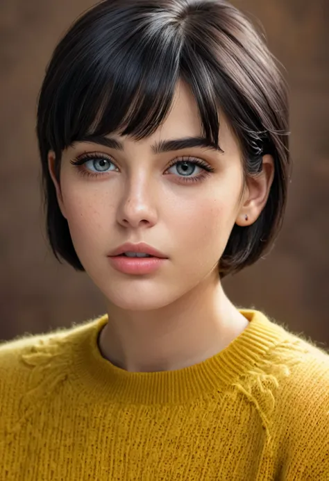 (masterpiece:1.3), (8k, photorealistic, raw photo, best quality: 1.4), (1 girl), beautiful face, (realistic face), (black hair, ...