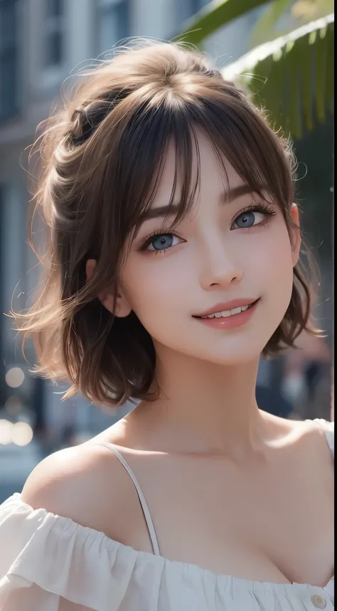 super realistic eyes、fashion model 20 years old, cute, [[[[moist eyes]]]], [[[[closeup]]]], [[[[chest]]]], [[[[neck]]]], [[[[shoulders]]]], perfect eyes, perfect iris, perfect lips, perfect teeth, perfect skin, soft front light, glow, HDR, (muted colors:1....