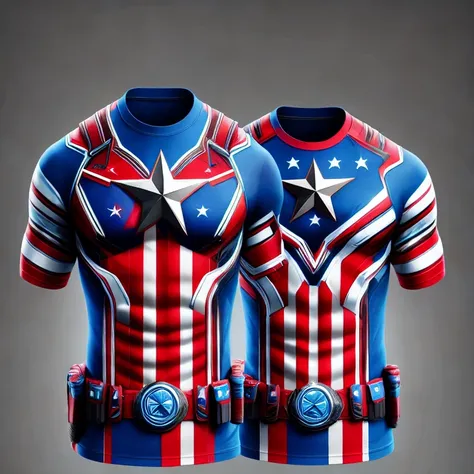 camisa superheroe