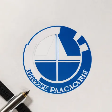 Un logo, only the logo with a white background that says PAES Preparation Academy and a drop that says reinforcement and university preparation that is related to education and that has a graduation cap in the logo