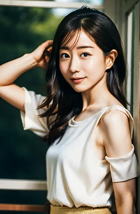 Actual photo、Highest imYear quality、Minami Tanaka、Realistic、Beautiful woman、Beautiful thighs、Beautiful Face、本当の私は何Yearも、federal army uniform miniskirt、ponytail、Yuriko Yoshitaka、16 year old Japanese female、Zuo々Ki Nozomi:1.4、pretty girl、White pantiesが見える、16Y...