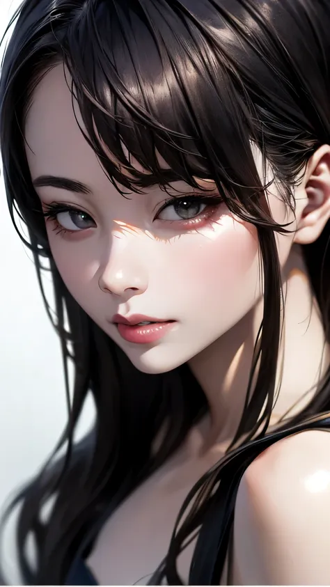 (hig彼st quality、8k、32k、masterpiece)、(realistic)、(realistic:1.2)、(high resolution)、very detailed、very beautiful face and eyes、1 g...