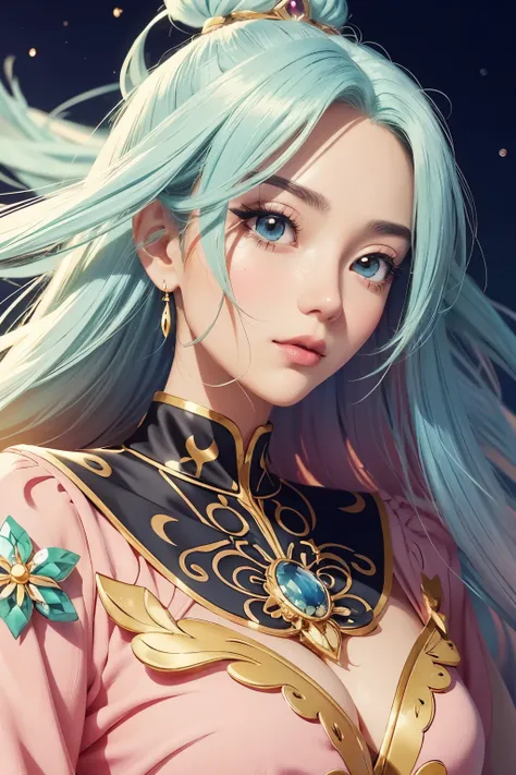 Illustrate a mesmerizing fusion of two beloved icons, as a cherished cartoon character gracefully merges with an iconic anime character. Embrace the crystal-clear facial aesthetic, focusing on intricate facial details that highlight the unique features of ...