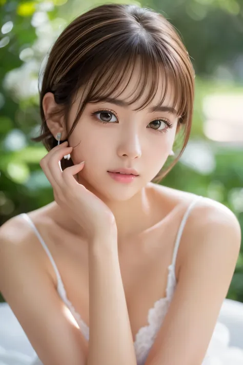 Very detailed、masterpiece、highest quality、Ultra-high resolution energy A、8K High Resolution、Photogenic transparency、Detailed eyes、Gradation、Perfect anatomical figure , Nikon Z9 80mm Lens, Beautiful posture、yes、Browsing Caution、Thin eyebrows、Detailed eyes、D...