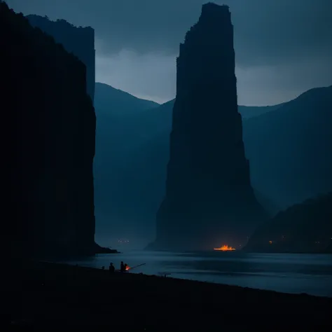 Void、An unfamiliar landscape、Huangquan、Death Rows the Boat、The Red Darkness on the Opposite Shore、