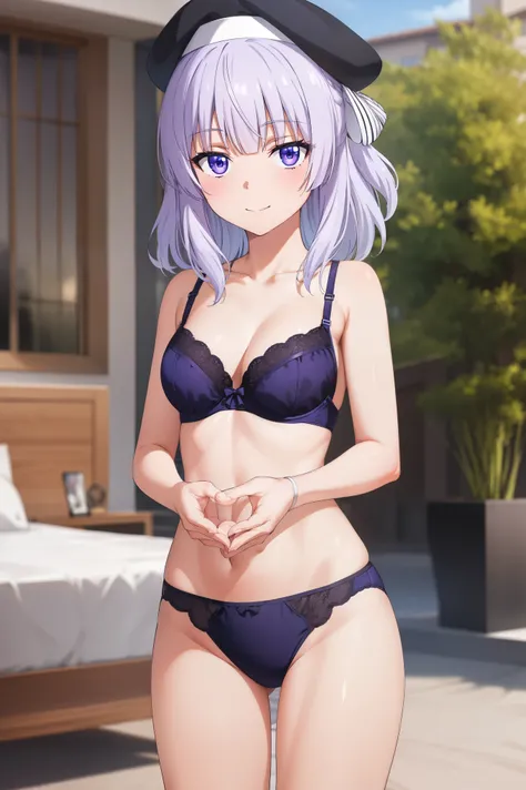 BREAK (masutepiece:1.2), Best Quality, High resolution, Unity 8k wallpaper, (Beautiful detailed eyes:1.6), extra detailed face, Perfect Lighting, extremely details CG,1 girl、solo、Arisu、(Viewers Perspective、cowboy  shot:1)、(Light purple hair、White hair、Medi...