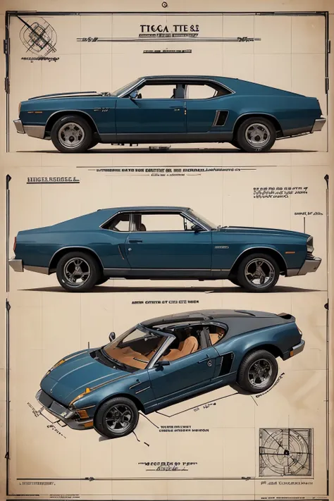 Highly detailed technical drawing of a steack The illustrations should include a side view, cross-sections, and exploded views to show both the exterior and interior components. Labeled parts with annotations specifying materials, dimensions, and other eng...