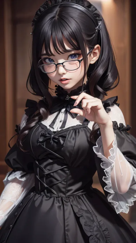 (random pose:1.2),gothic lolita dress,(random pose),(random hairstyle),(Highest image quality,(8K), Ultra-realistic, Best Quality, High quality, High Definition, high quality texture, high detailing, Beautiful detailed, fine detailed, extremely details CG,...