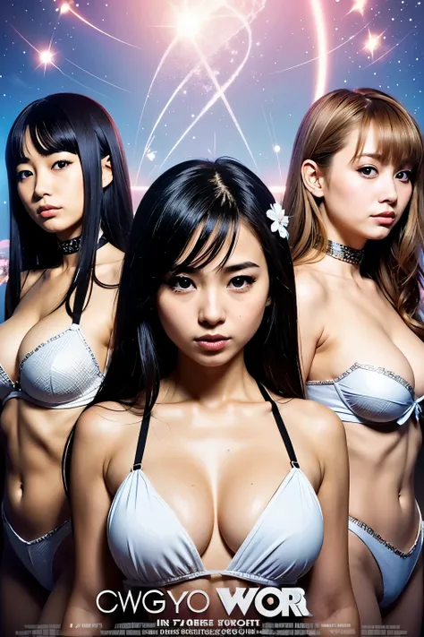 コンサートPoster, Girl groups, Japanese Girls, sexy"To a new world", Magic Style, Poster "To a new world"