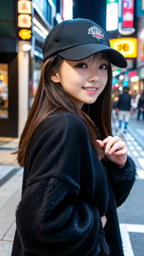 highest quality, masterpiece, Ultra-high resolution, (Realistic:1.4), RAW Photos, Very detailed, Perfect Anatomy, Very detailedな, 

One girl, 16 years old, The most famous Japanese idols, Grin, On the main street of Tokyo, ((((walking while taking cocaine)...