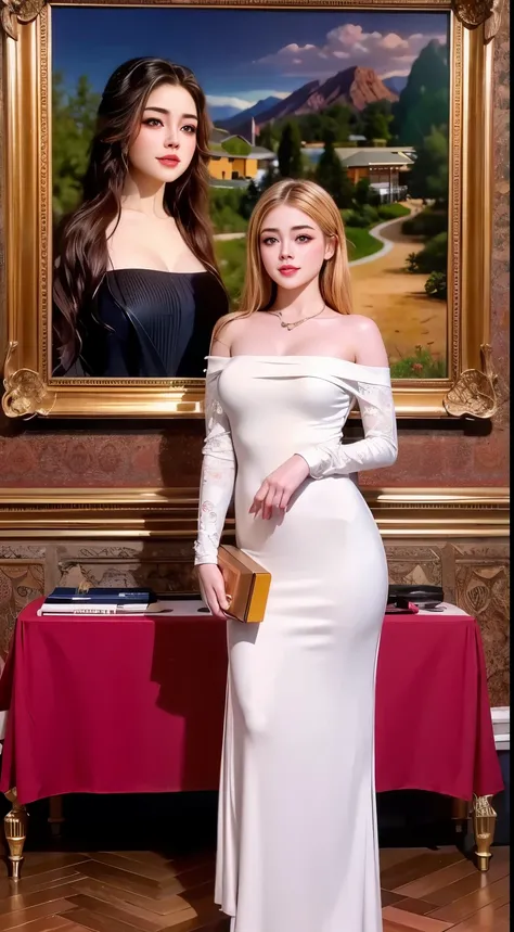 Best Quality, Ultra High Definition, (Photorealistic:1.4),Sunset Light, Korean Women, Detailed Photo, Smiling, Sexy, Facing Camera, Close-up (Masterpiece: 1.3), (8K, Photorealistic, Best Quality: 1.4), (1girl), Beautiful Face, (Realistic Face),Beautiful Ha...