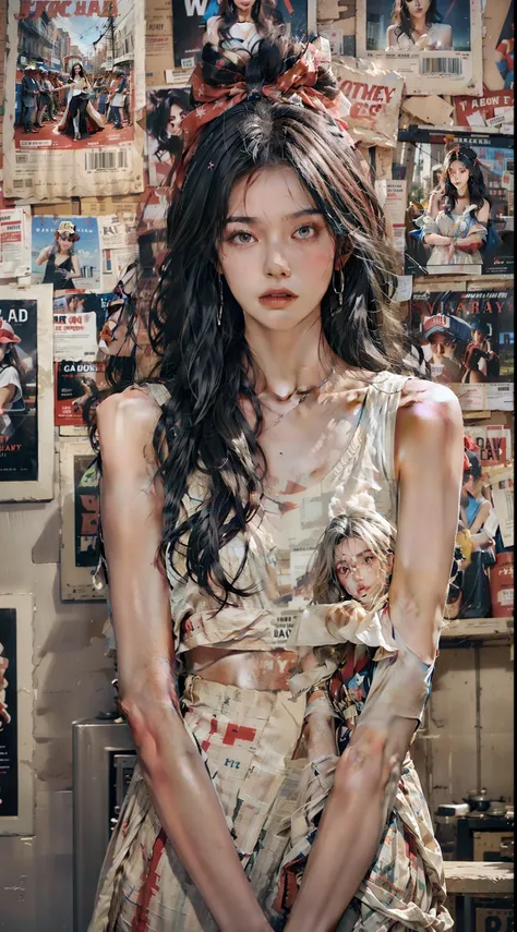 tmasterpiece,Best quality,ultra - detailed,Extremely detailed CG-16k wallpaper,1 sister,White dress,Facing each other across the sea,Photo-quality faces,The highest quality raw photos,Thin beautiful girl,A super beautiful girl with a slim figure,beautiful ...