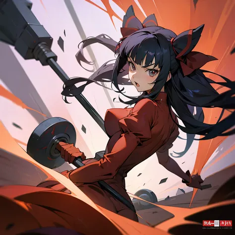 Anime, rory mercury, tinkaton, big hammer