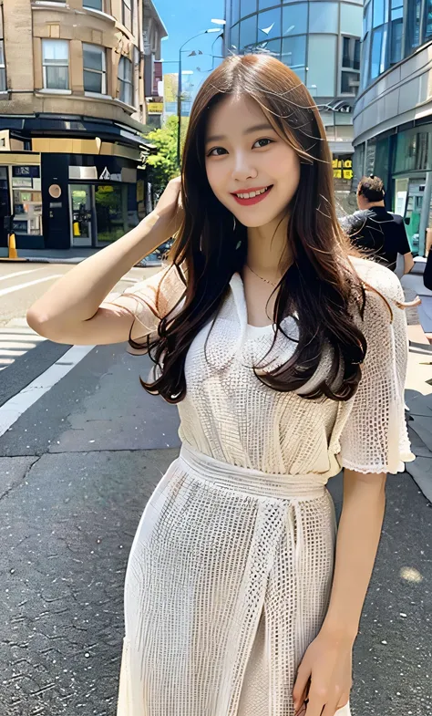 Ulzzang-6500-v1.1, (RAW Photos:1.2), (Realistic:1.4), Beautiful detailed girl, Very detailed eyes and face, Beautiful fine details, Beautiful legs、Ridiculous, Incredibly Ridiculous, Large file size, Super detailed, High resolution, Very detailed, highest q...