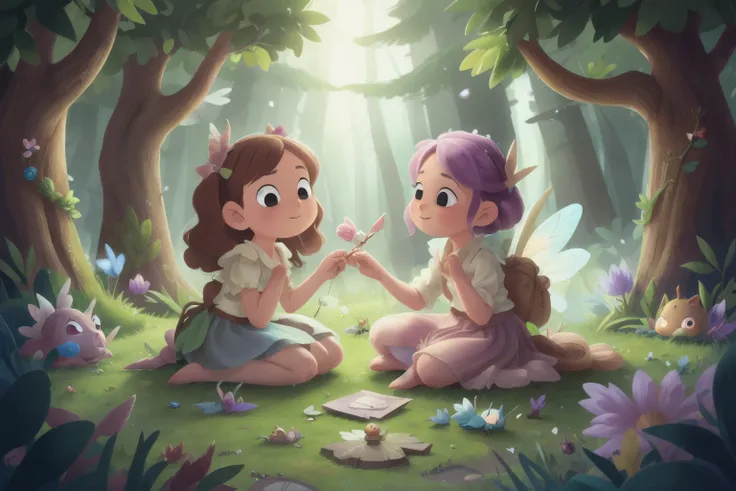 A  taking to a fairy