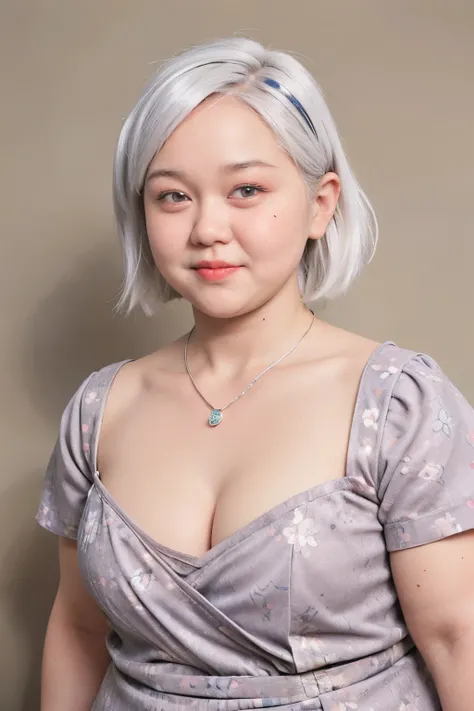 ((SHORT WHITE HAIR COLOR)), ((FLAT CHEST:1.7)), ((Lace)), (Happy smile), masutepiece, High quality, UHD 32K, Realistic face, Realistic skin feeling , A Japanese Lady, 58 years old matured lady, , Very cute and baby-like face, (((FLAT CHEST))), (Night time ...