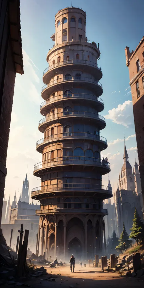 A HUGE TOWER THAT SURGED FROM UNDERGROUND... THE WHOLE WORLD IS PARALIZED IN SHOCK