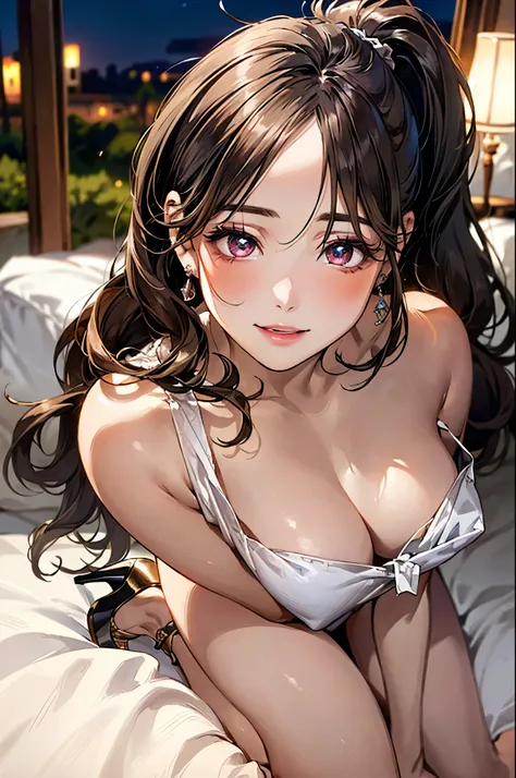 (masterpiece:1.3, top-quality, ultra high resolution, ultra detailed), (realistic, photorealistic:1.4), beautiful illustration, perfect lighting, natural lighting, depth of fields, portrait, 
beautiful detailed hair, beautiful detailed face, beautiful deta...