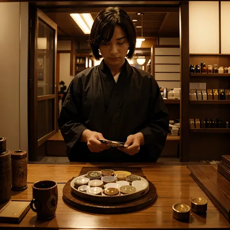 A ronin collector of money