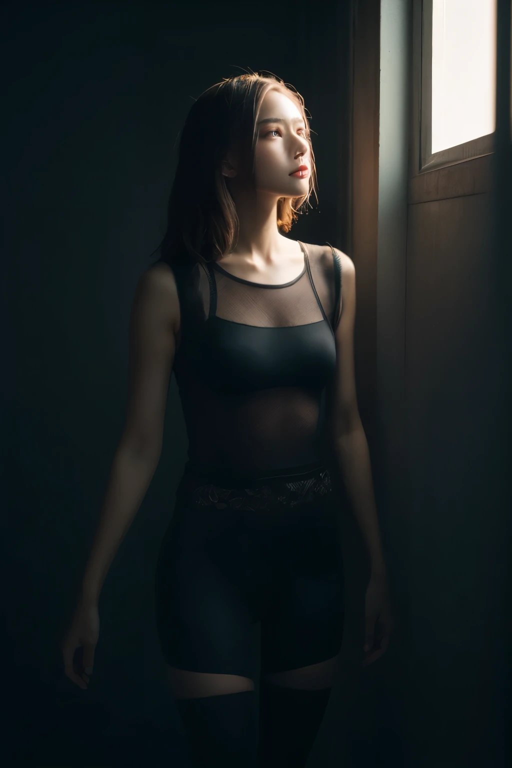 ，3D, A beautiful cyberpunk female image,battledress，hdr（HighDynamicRange）,Ray traching,NVIDIA RTX,Hyper-Resolution,Unreal 5,Subsurface scattering、PBR Texture、post-proces、Anisotropy Filtering、depth of fields、maximum definition and sharpness、Many-Layer Textu...