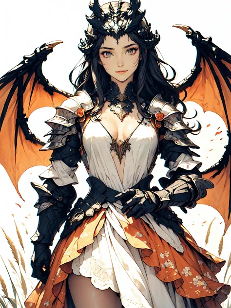 Kawaii dragon princess knight