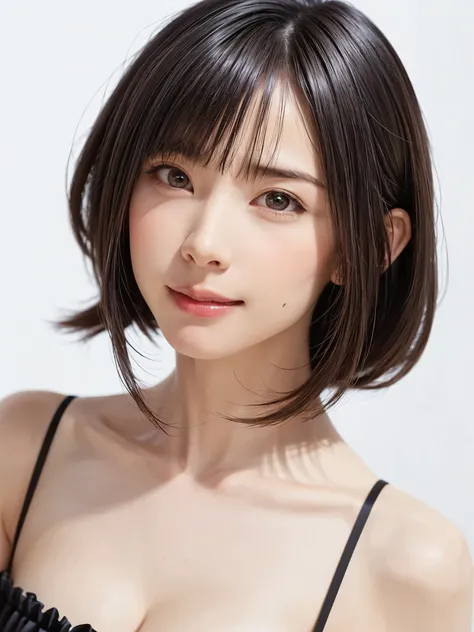1 girl, alone, Beautiful Skin, very detaileded, ultra detaileded, Ultra-high resolution, (Photorealism:1.4), (highest quality), (Best Shadow), detailed, Perfect lighting, Black Hair, ((Showpiece, highest quality, High precision)), One Girl, (Realistic: 1.4...
