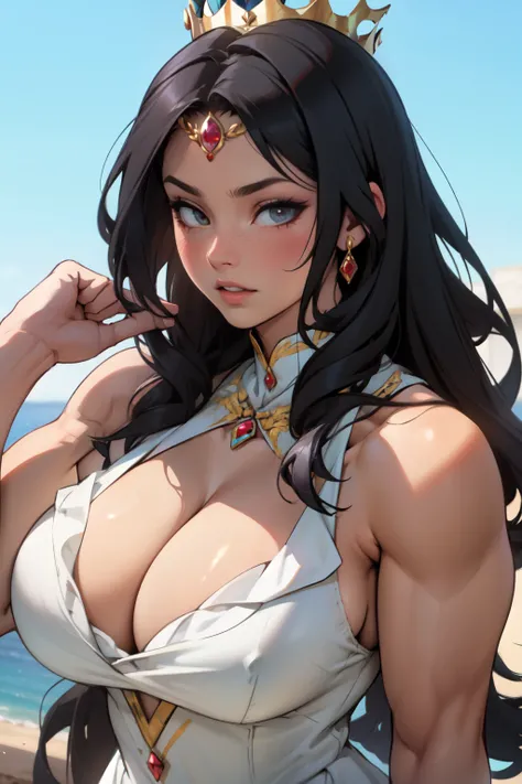 ((girl muscular thick)) pale skin black hair ultra detailed eyes huge large breasts toned body embarrassed blush very long hair yellow eyes princess princess princess princess princess princess princess princess princess princess princess princess princess...