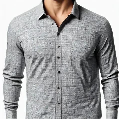 Camisa con patron de piedra