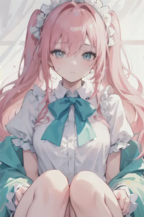 1girl, Miku locking lips with a man, (zoomed in: 1.2), romantic scene, soft focus, gentle expression, man with kind eyes, Mikus long, wavy pink hair cascading down, warm sunlight filtering through, intimate atmosphere, vivid colors, emotional connection, m...