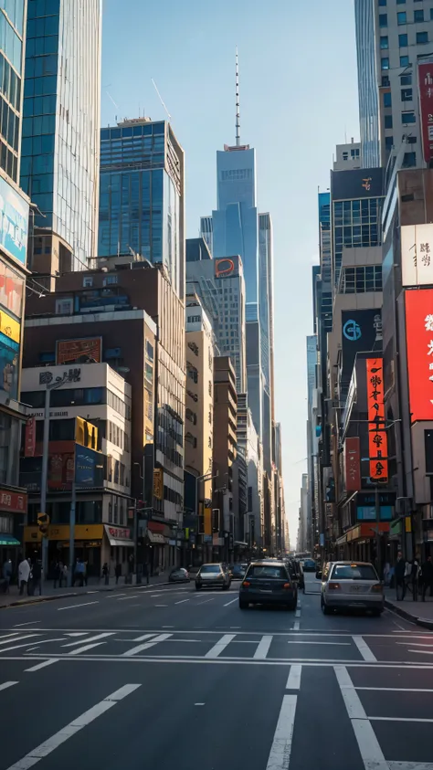 in the heart of a bustling city、a scene that seems to have come straight out of a movie unfolds.。giants&#39; james dean、dressed ...