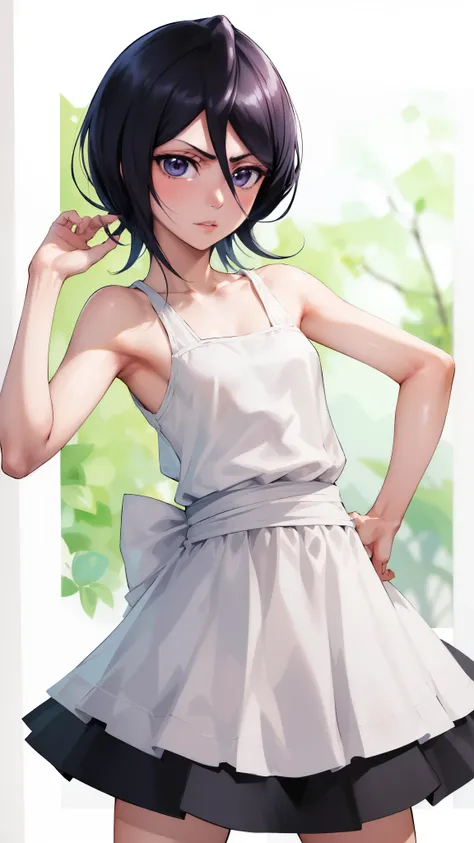 (obra de arte:1.3),(altamente detalhado:1.3),(high resolution:1.1),melhor qualidade,ultra-detalhe, rukia kuchiki