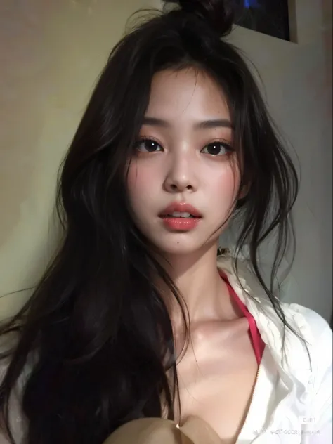 Jenny, 16K, Ethereal beauty, 16K maximum quality, maior qualidade, mais alta qualidade, Qualidade e detalhes mais perfeitos, Rosto perfeito e beleza