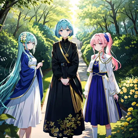 - **Theme**: A joint wedding ceremony involving three sisters.
- **Worldview**: A world where anime and manga merge, blurring the boundaries between reality and fantasy.
- **Characters**: Three women with slim and elegant figures. They have natural skin to...