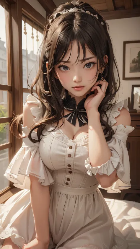 (random cute clothes),(random porn pose),(random hairstyle),(highest image quality,(8k),ultra-realistic,best quality, high quali...