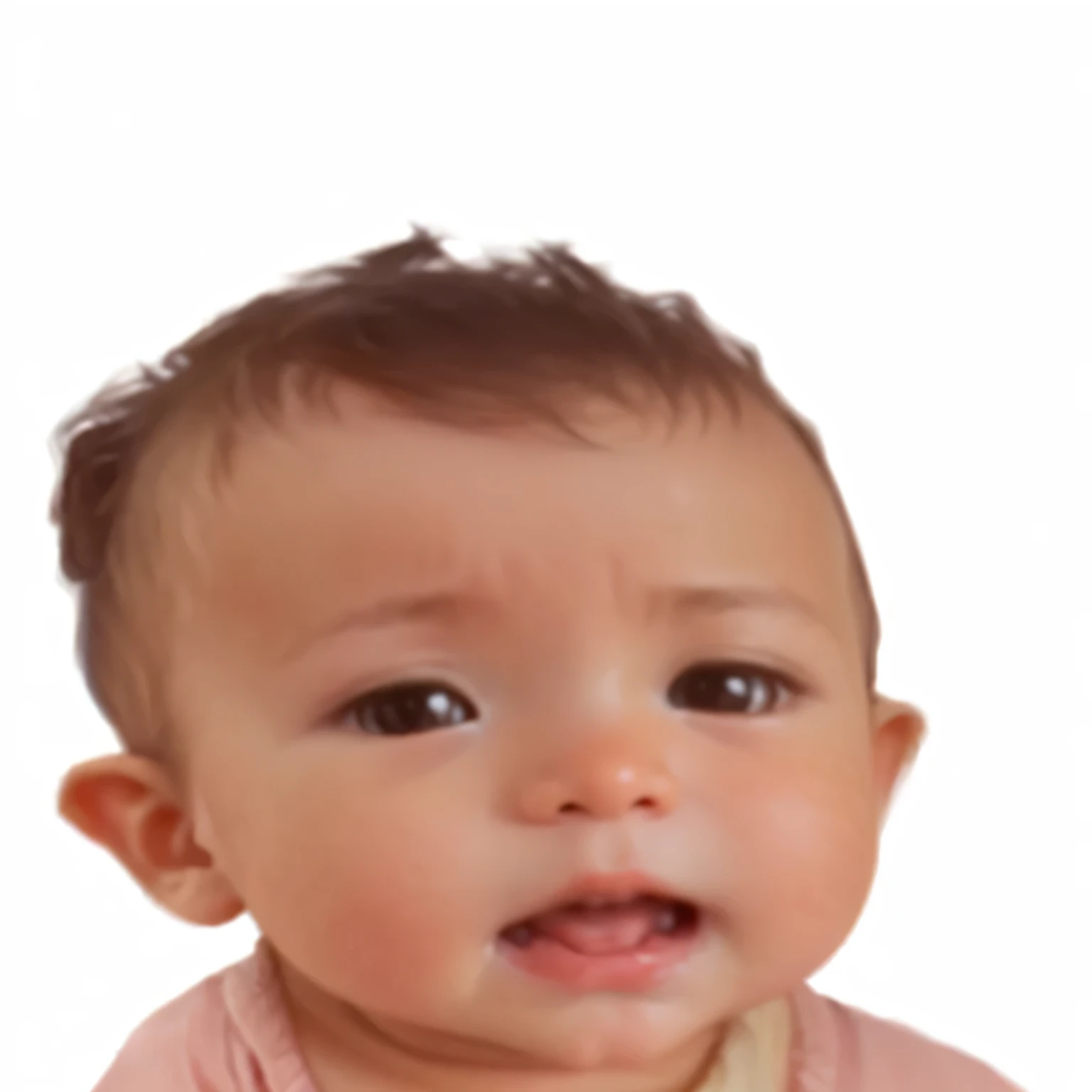 create an image through this photo of a baby doctor