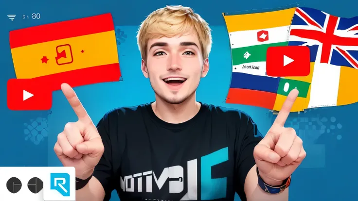 a man raising two fingers and pointing at the camera with a video, linus de linustechtips, miniatura de youtube, 🇺🇦, Spanish, reddit Vexillology, video de Youtube, banderas, contraction transmitter / jugador ludwig, video, video de Youtube screenshot, nico...