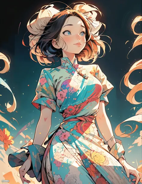 pace girl| standing alone on hill| centered| detailed gorgeous face| anime style| key visual| intricate detail| highly detailed| breathtaking| vibrant| panoramic| cinematic| Carne Griffiths| Conrad Roset| ghibli