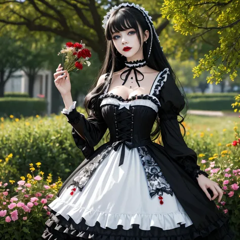 masterpiece,highest quality,Highest Resolution,super high quality,16k raw photos:1.5,Surreal:1.5、Physically Based Rendering、((peaceful,quiet,Chill,Detailed outdoor background,Beautiful Landscape,Fantasy,summer,sunny,Sunburned,Flowers,Tree landscape:1.4)),W...
