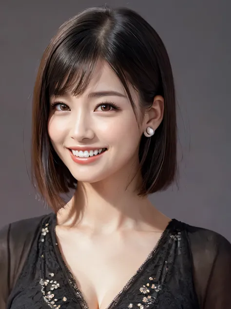 (software:1.5、masterpiece, highest quality),1 girl, Cute beauty、alone,  Looking at the audience,  Highly detailed shiny short bob hairstyle:1.4, short hair:1.8、Beautiful symmetrical face、Beautiful and attractive woman、Whity, lips, bangs, Outdoor, Mouth clo...